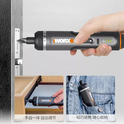 Toolvanalife™ WORX WX242 Smart Key - Rechargeable Tool with LED Light and Complete Kit